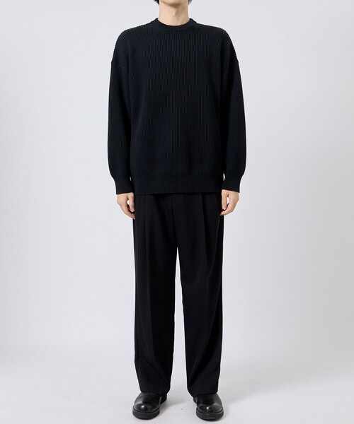 N.HOOLYWOOD(N.ハリウッド)の「【N.HOOLYWOOD】CREWNECK KNIT(ニット/セーター・メンズ・ブラック・38/36)」の15枚目の写真