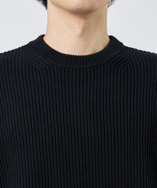 N.HOOLYWOOD(N.ハリウッド)の「【N.HOOLYWOOD】CREWNECK KNIT(ニット/セーター・メンズ・ブラック・38/36)」の5枚目の写真