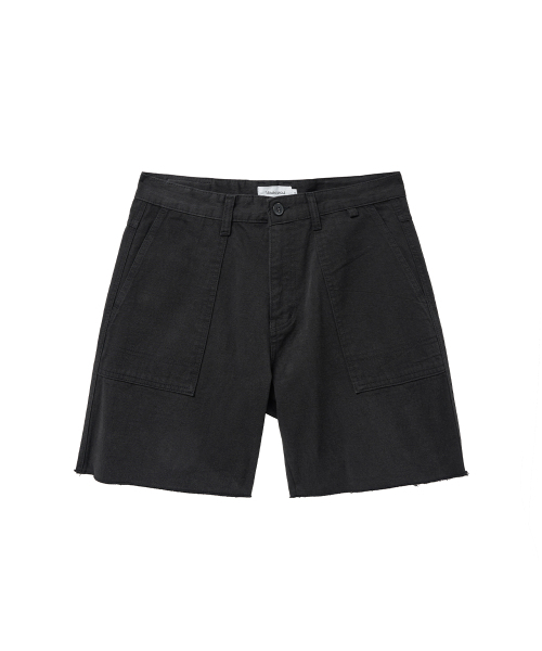 MISEKISEOUL MEN（ミセキソウルメンズ）の「Cut off shorts BLACK（その他パンツ・メンズ・その他・1/2/3）」の2枚目の写真