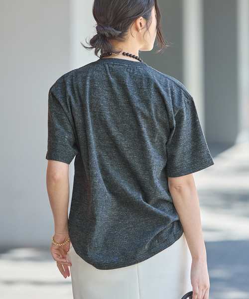 journal standard L'essage(ジャーナルスタンダードレサージュ)の「《追加》【ZEBRA】Tシャツ(Tシャツ/カットソー・レディース・ブラウン/チャコールグレー・FREE)」の7枚目の写真