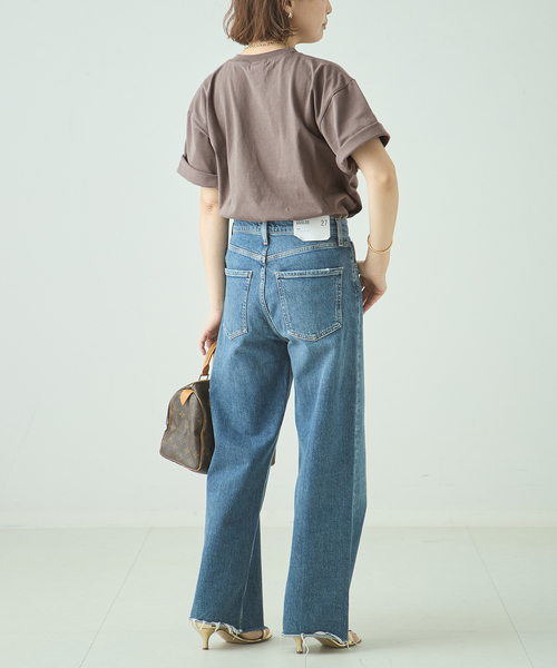 journal standard L'essage(ジャーナルスタンダードレサージュ)の「《追加》【ZEBRA】Tシャツ(Tシャツ/カットソー・レディース・ブラウン/チャコールグレー・FREE)」の16枚目の写真