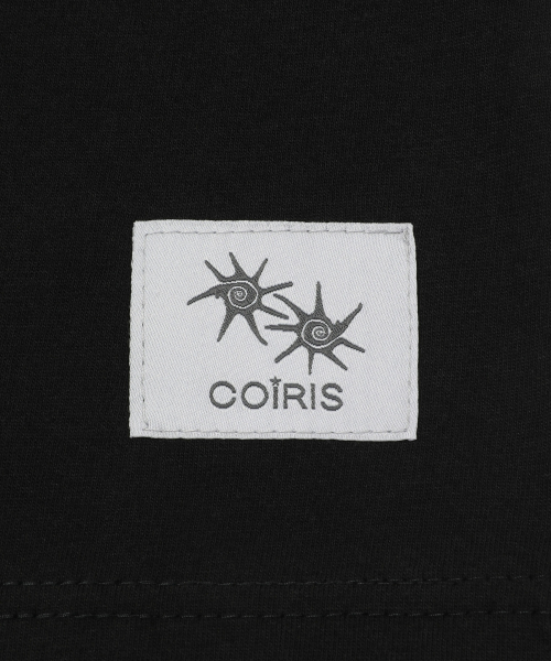 COIRIS(コイリス)の「ローネックバックレタリング半袖Tシャツ(3カラー)(Tシャツ/カットソー・レディース・ダークグレー/カーキ/ブラック・FREE)」の6枚目の写真