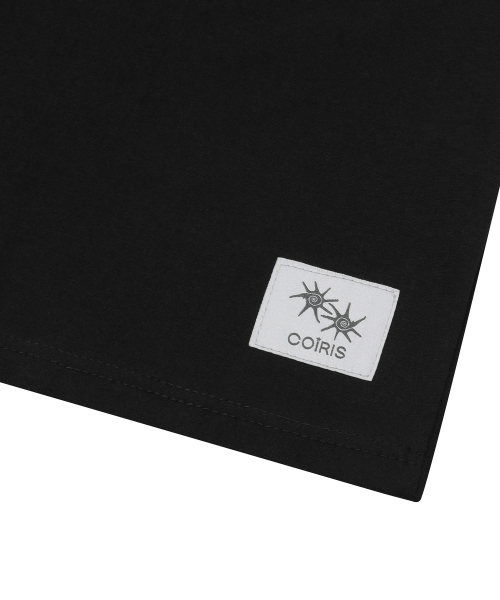 COIRIS(コイリス)の「ローネックバックレタリング半袖Tシャツ(3カラー)(Tシャツ/カットソー・レディース・ダークグレー/カーキ/ブラック・FREE)」の7枚目の写真