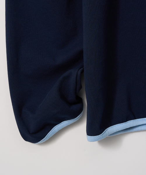 GARMENTS FAB（ガーメンツファブ）の「Binding Flock Hoodie Longsleeve (NAVY)（パーカー・レディース・その他・MEDIUM/LARGE）」の2枚目の写真