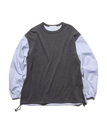 SOPHNET.（ソフネット）の「FABRIC-MIX L S TOP（Tシャツ/カットソー）」