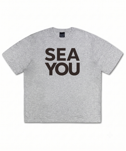DURTの「SEA YOU HALF SLEEVE TEE (GREY)(Tシャツ/カットソー・レディース・その他・MEDIUM/LARGE/X-LARGE/SMALL)」の1枚目の写真