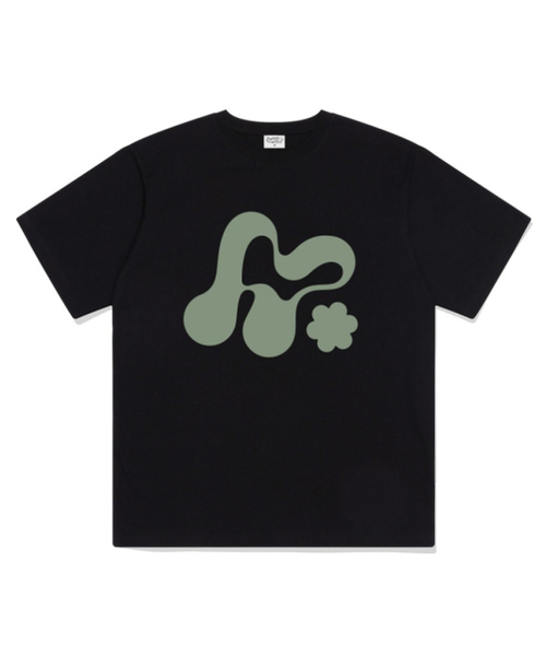 THEMORFHOUSE(ザモーフハウス)の「MORF ビッグシンボルオーバーサイズ半袖Tシャツ ブラック(Tシャツ/カットソー・レディース・その他・SMALL/MEDIUM/LARGE)」の1枚目の写真