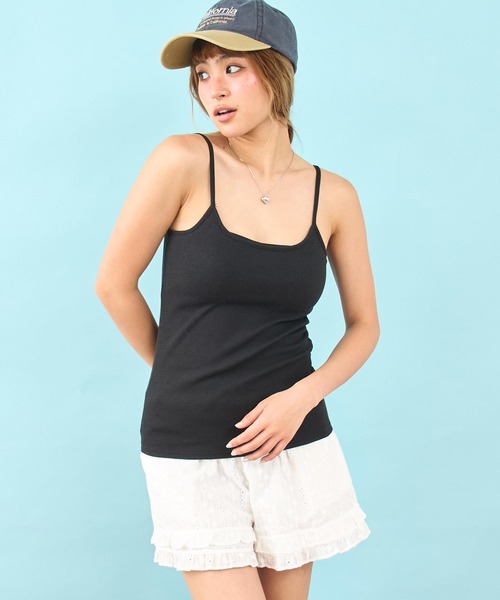 anap mimpi（アナップミンピ）の「コットン レース フリル イージー ショート パンツ（その他パンツ・レディース・ホワイト・F）」の13枚目の写真