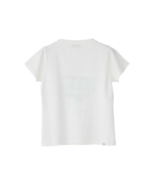 HYSTERIC GLAMOUR(ヒステリックグラマー)の「HYSTERIC CLUB チビTシャツ(Tシャツ/カットソー・レディース・オレンジ/ブラック/ホワイト・FREE)」の4枚目の写真