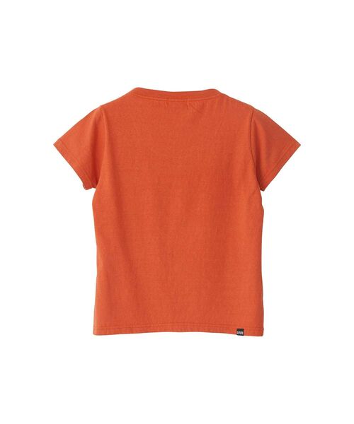 HYSTERIC GLAMOUR(ヒステリックグラマー)の「HYSTERIC CLUB チビTシャツ(Tシャツ/カットソー・レディース・オレンジ/ブラック/ホワイト・FREE)」の5枚目の写真