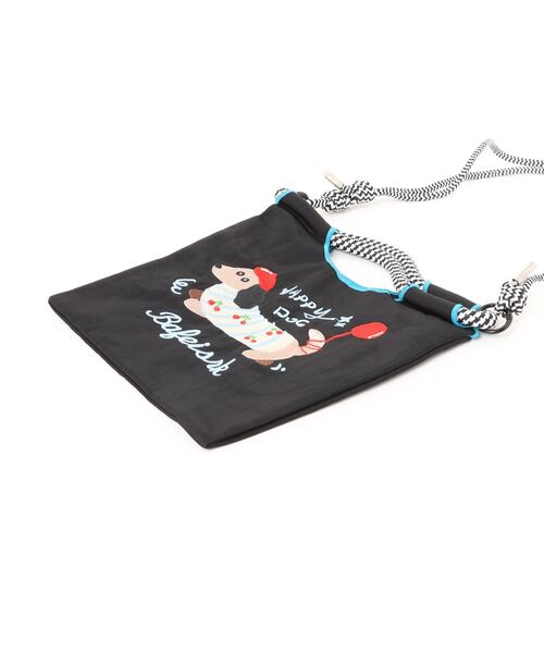 VIBGYOR(ヴィブジョー)の「LESRIRE / 犬刺繍ミニショルダーバッグ L9310(ショルダーバッグ・レディース・ホワイト/ブラック/ピンク/ブルー/グリーン・FREE)」の12枚目の写真