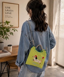 LESRIRE / 犬刺繍ミニショルダーバッグ L9310