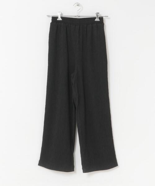 URBAN RESEARCH DOORS(アーバンリサーチドアーズ)の「楊柳ストレートイージーパンツ(その他パンツ・レディース・ブラック/ベージュ系その他・FREE)」の10枚目の写真