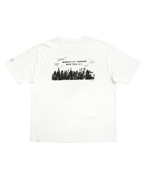 Manhattan Portage(マンハッタンポーテージ)の「S/S PRINT TEE BEN LENOVITZ(Tシャツ/カットソー・メンズ・ホワイト・X-LARGE/LARGE/MEDIUM)」の2枚目の写真