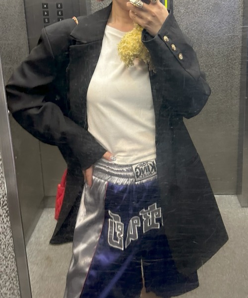 Alley Tokyo(アリートーキョー)の「ムエタイのパンツ(その他パンツ・レディース・ネイビー/ピンク・FREE)」の6枚目の写真