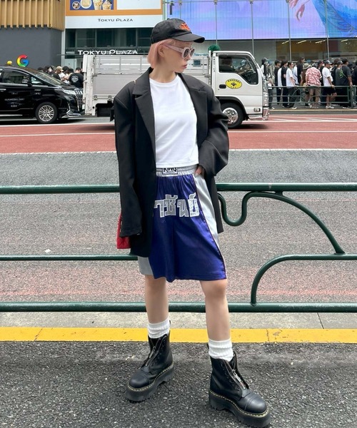 Alley Tokyo(アリートーキョー)の「ムエタイのパンツ(その他パンツ・レディース・ネイビー/ピンク・FREE)」の9枚目の写真
