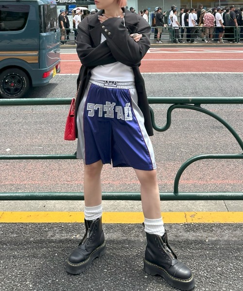 Alley Tokyo(アリートーキョー)の「ムエタイのパンツ(その他パンツ・レディース・ネイビー/ピンク・FREE)」の14枚目の写真