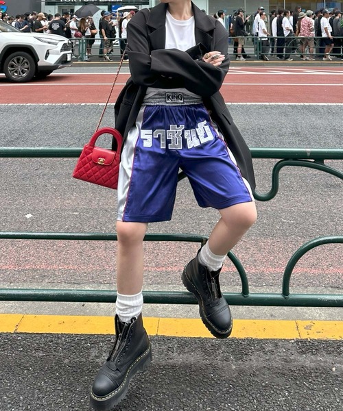 Alley Tokyo(アリートーキョー)の「ムエタイのパンツ(その他パンツ・レディース・ネイビー/ピンク・FREE)」の17枚目の写真
