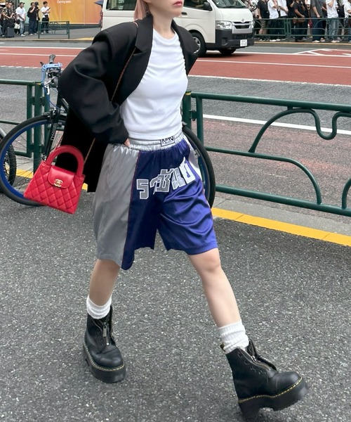 Alley Tokyo(アリートーキョー)の「ムエタイのパンツ(その他パンツ・レディース・ネイビー/ピンク・FREE)」の5枚目の写真