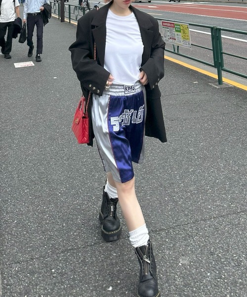Alley Tokyo(アリートーキョー)の「ムエタイのパンツ(その他パンツ・レディース・ネイビー/ピンク・FREE)」の15枚目の写真