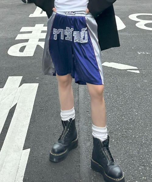 Alley Tokyo(アリートーキョー)の「ムエタイのパンツ(その他パンツ・レディース・ネイビー/ピンク・FREE)」の18枚目の写真