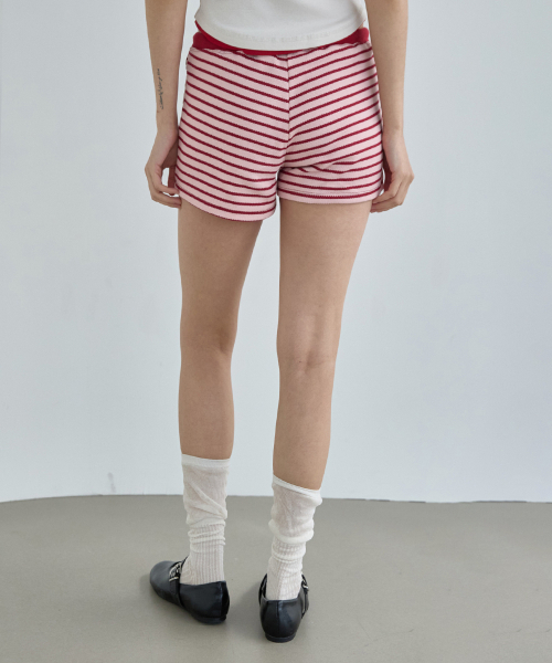 RENSE(レンセ)の「Stripe Micro Shorts Pink(その他パンツ・レディース・その他・OS)」の2枚目の写真