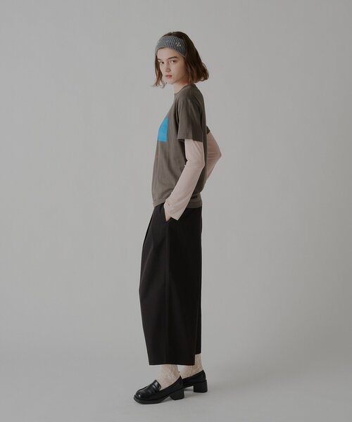 WHIMSIC(ウィムジック)の「【UNISEX/2サイズ展開】ガウチョパンツ(その他パンツ・メンズ・ブラック/ブラウン・2/1)」の12枚目の写真