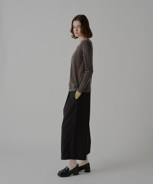 WHIMSIC(ウィムジック)の「【UNISEX/2サイズ展開】ガウチョパンツ(その他パンツ・メンズ・ブラック/ブラウン・2/1)」の15枚目の写真
