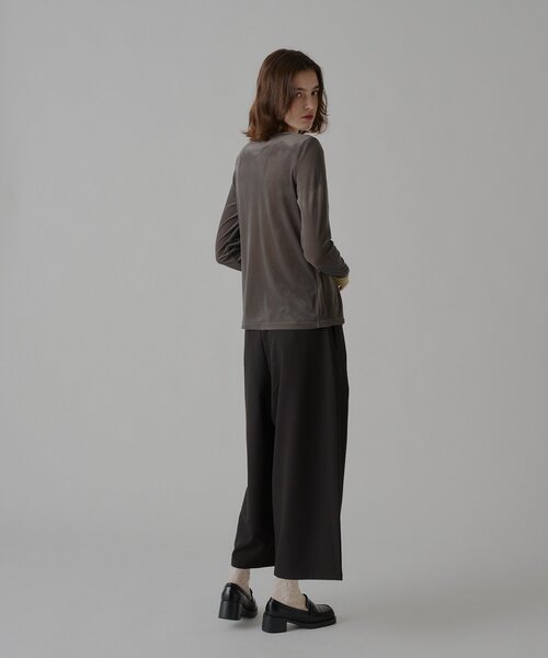 WHIMSIC(ウィムジック)の「【UNISEX/2サイズ展開】ガウチョパンツ(その他パンツ・メンズ・ブラック/ブラウン・2/1)」の16枚目の写真