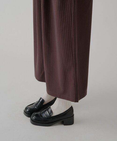 WHIMSIC(ウィムジック)の「【UNISEX/2サイズ展開】ガウチョパンツ(その他パンツ・メンズ・ブラック/ブラウン・2/1)」の21枚目の写真