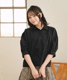 バルーンスリーブ シフォン」に該当するシャツ/ブラウスファッション
