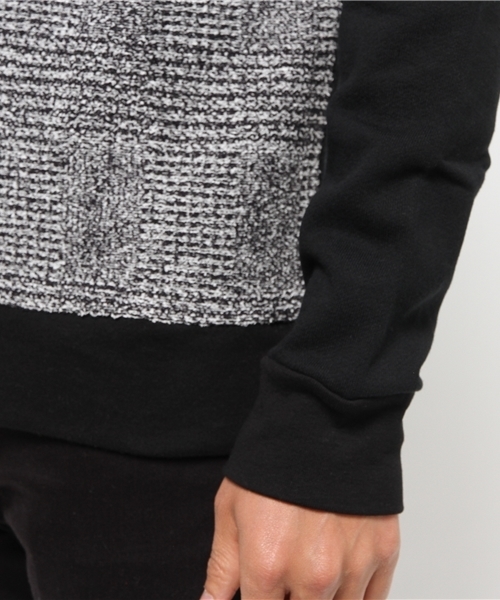 Lui's（ルイス）の「Lui's(ルイス) 胸切替カットソー（Tシャツ/カットソー・メンズ・ホワイト/ブラック・SMALL/MEDIUM）」の6枚目の写真