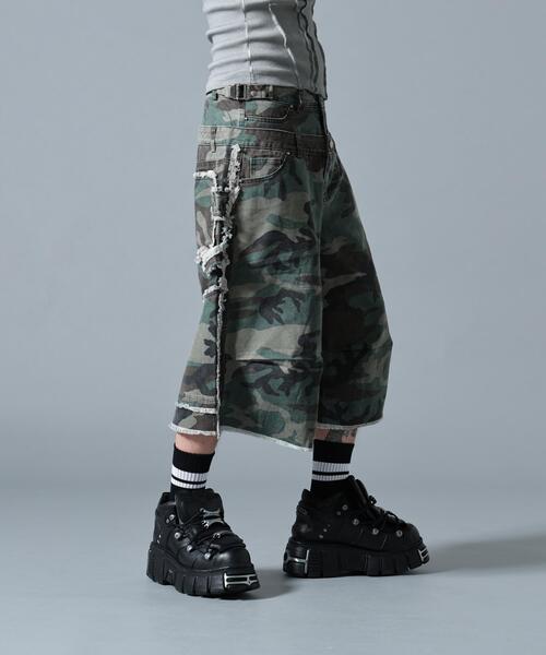 GARDEN TOKYO（ガーデントウキョウ）の「MAVYTH/メヴィス/W DENIM SHORTS（その他パンツ・メンズ・その他2・M/L）」の2枚目の写真