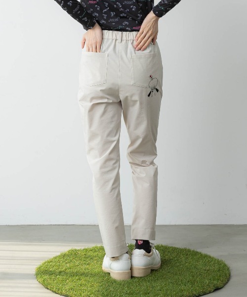 Picone CLUB(ピッコーネクラブ)の「UV撥水ポケット刺繍パンツ(その他パンツ・レディース・グレー/ブラック/ベージュ/キャメル・LL/M/L)」の20枚目の写真