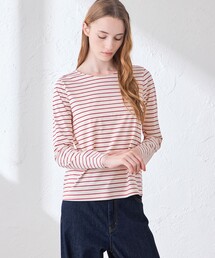 【The Essential Collection】プレーティング天竺ボーダープルオーバー
