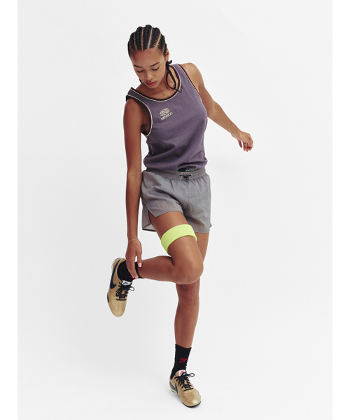 MENASOO（ミナス）の「Signature Double Binding Sleeveless Top_Charcoal（Tシャツ/カットソー・レディース・チャコール・F）」の2枚目の写真