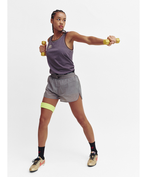 MENASOO（ミナス）の「Signature Double Binding Sleeveless Top_Charcoal（Tシャツ/カットソー・レディース・チャコール・F）」の3枚目の写真