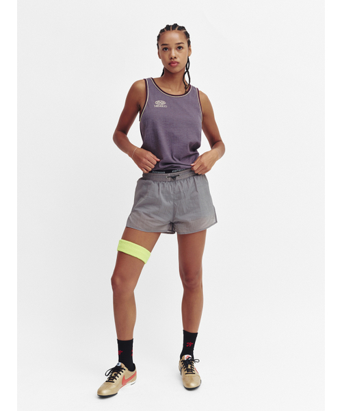MENASOO（ミナス）の「Signature Double Binding Sleeveless Top_Charcoal（Tシャツ/カットソー・レディース・チャコール・F）」の5枚目の写真