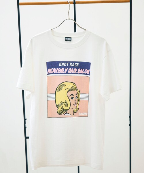 GLOSTER(グロスター)の「【THE DAYS/ザ デイ】CLASSIC HAIR TEE クラシックヘアTシャツ(Tシャツ/カットソー・メンズ・ホワイト・M/L)」の1枚目の写真