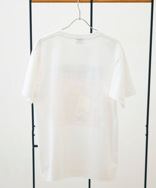 GLOSTER(グロスター)の「【THE DAYS/ザ デイ】CLASSIC HAIR TEE クラシックヘアTシャツ(Tシャツ/カットソー・メンズ・ホワイト・M/L)」の3枚目の写真