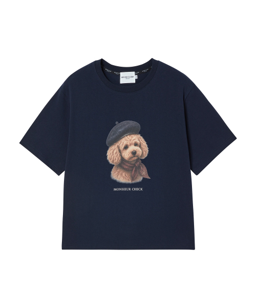 Beyond Closet(-)の「ILP メンズ チェックTシャツ ネイビー(Tシャツ/カットソー・メンズ・その他・LARGE/MEDIUM)」の5枚目の写真