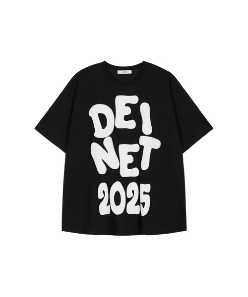 DEINET(ダイニット)の「DEINET BOLD LOGO T-SHIRTS IN BLACK(Tシャツ/カットソー・レディース・その他・FREE)」の1枚目の写真