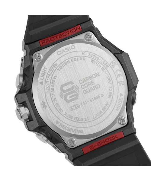 G-SHOCK(ジーショック)の「G-STEEL(Gスチール) / SLEEK STYLE / GST-B1000-1AJF(アナログ腕時計・メンズ・ブラック×シルバー・FREE)」の7枚目の写真