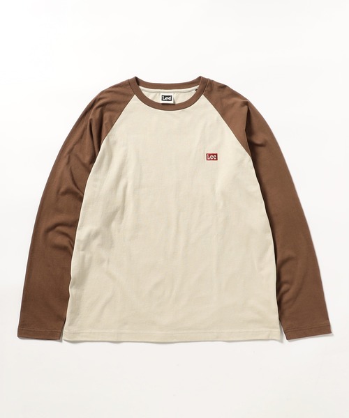 Lee(リー)の「Lee バックプリントLeeロゴ L/S Teeシャツ(Tシャツ/カットソー・メンズ・ブラック/ベージュ/ホワイト・MEDIUM/LARGE/X-LARGE/SMALL)」の4枚目の写真