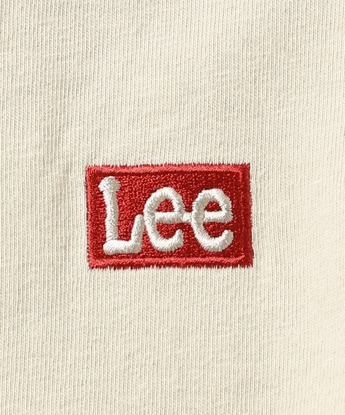 Lee(リー)の「Lee バックプリントLeeロゴ L/S Teeシャツ(Tシャツ/カットソー・メンズ・ブラック/ベージュ/ホワイト・MEDIUM/LARGE/X-LARGE/SMALL)」の6枚目の写真
