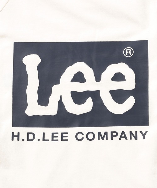 Lee(リー)の「Lee バックプリントLeeロゴ L/S Teeシャツ(Tシャツ/カットソー・メンズ・ブラック/ベージュ/ホワイト・MEDIUM/LARGE/X-LARGE/SMALL)」の11枚目の写真