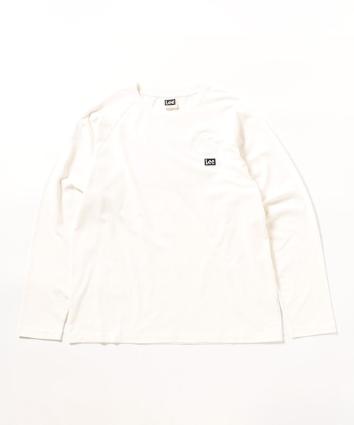Lee(リー)の「Lee バックプリントLeeロゴ L/S Teeシャツ(Tシャツ/カットソー・メンズ・ブラック/ベージュ/ホワイト・MEDIUM/LARGE/X-LARGE/SMALL)」の8枚目の写真