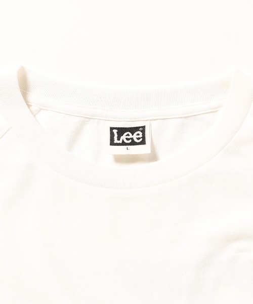 Lee(リー)の「Lee バックプリントLeeロゴ L/S Teeシャツ(Tシャツ/カットソー・メンズ・ブラック/ベージュ/ホワイト・MEDIUM/LARGE/X-LARGE/SMALL)」の9枚目の写真