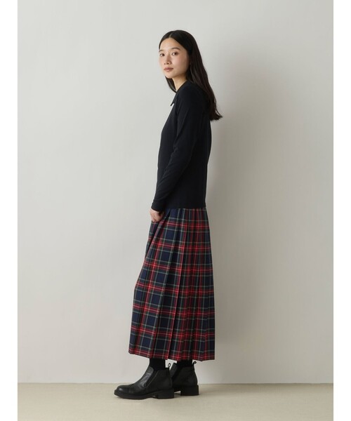 MidiUmi(ミディウミ)の「MidiUmi シャツカラープルオーバー(Tシャツ/カットソー・レディース・オフホワイト/ライトグレー/ライトブルー/ブラック・FREE)」の15枚目の写真