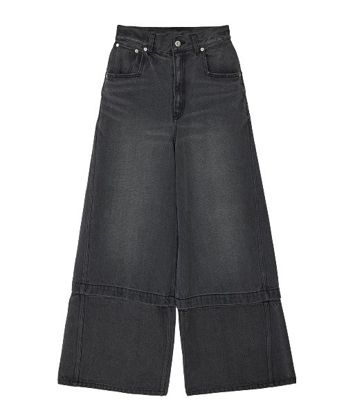 Ameri(アメリ)の「2WAY DETACHABLE DENIM PANTS(デニムパンツ・レディース・ブルー/チェリーピンク/ブラック・24inch/25inch/26inch)」の16枚目の写真